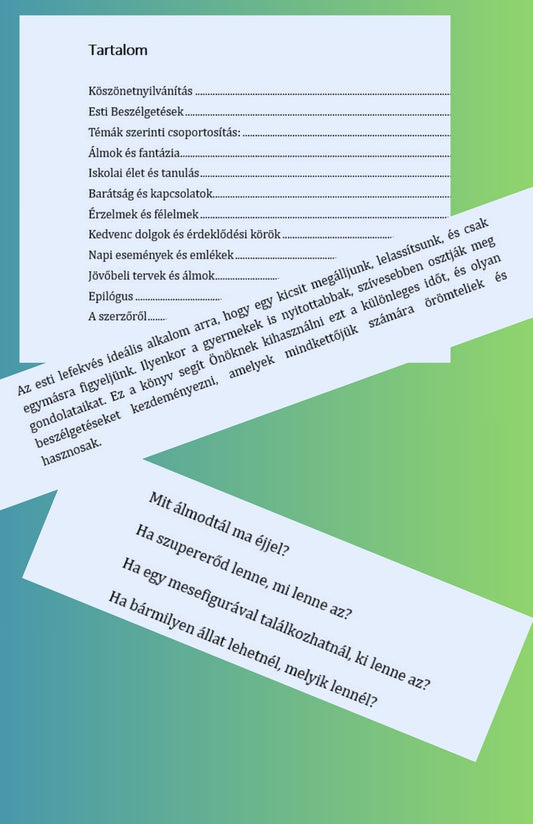 Mély kapcsolódás gyermekeddel - Beszélgetések a meghitt pillanatokért