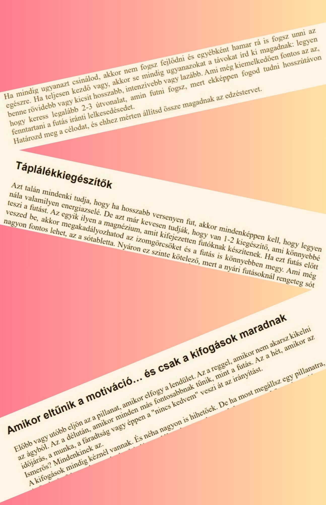 Tanulj meg futni! - Légy a saját futóedződ!