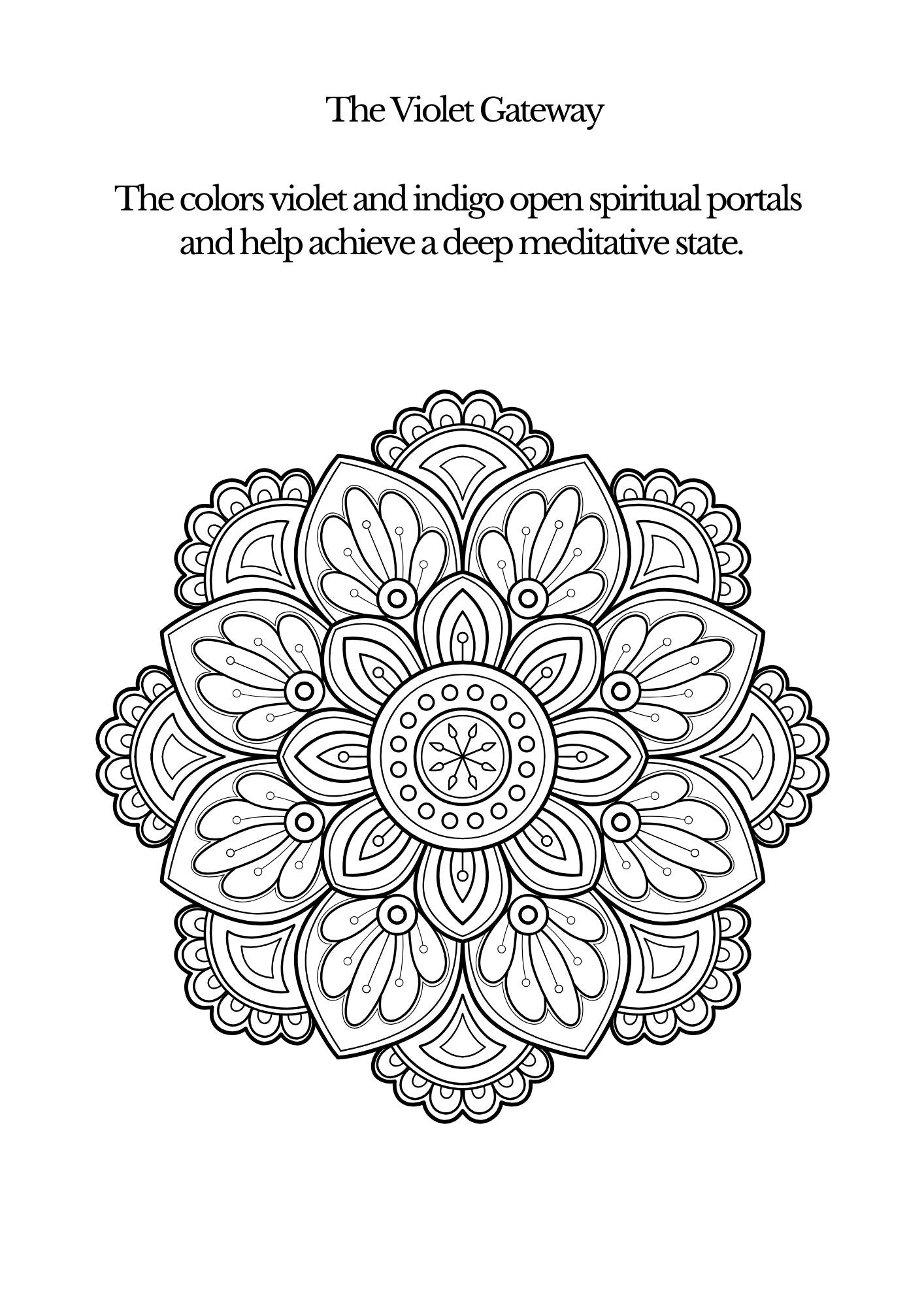 Color Your Energy - A Spiritual Coloring Journey