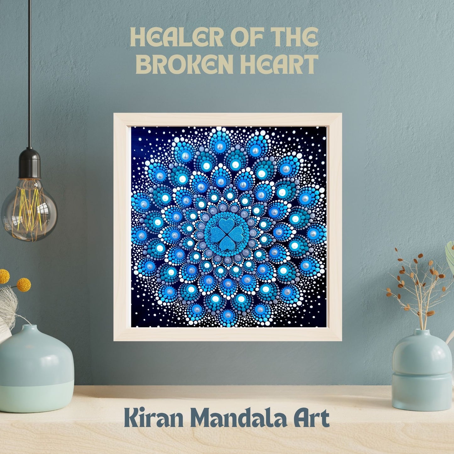 Hand-Painted Mandala