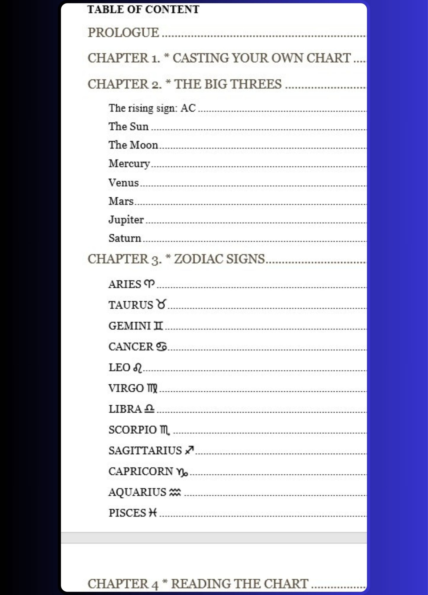 THE BEGINNER'S GUIDE TO ASTROLOGY CHART INTERPRETATION