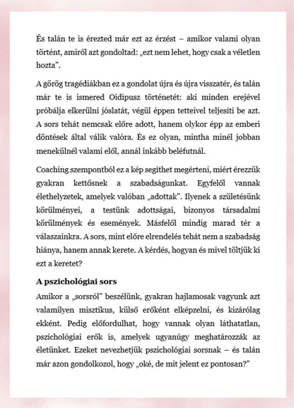 Dr. Weisz Éva: Sors vagy szabad akarat? (e-book)