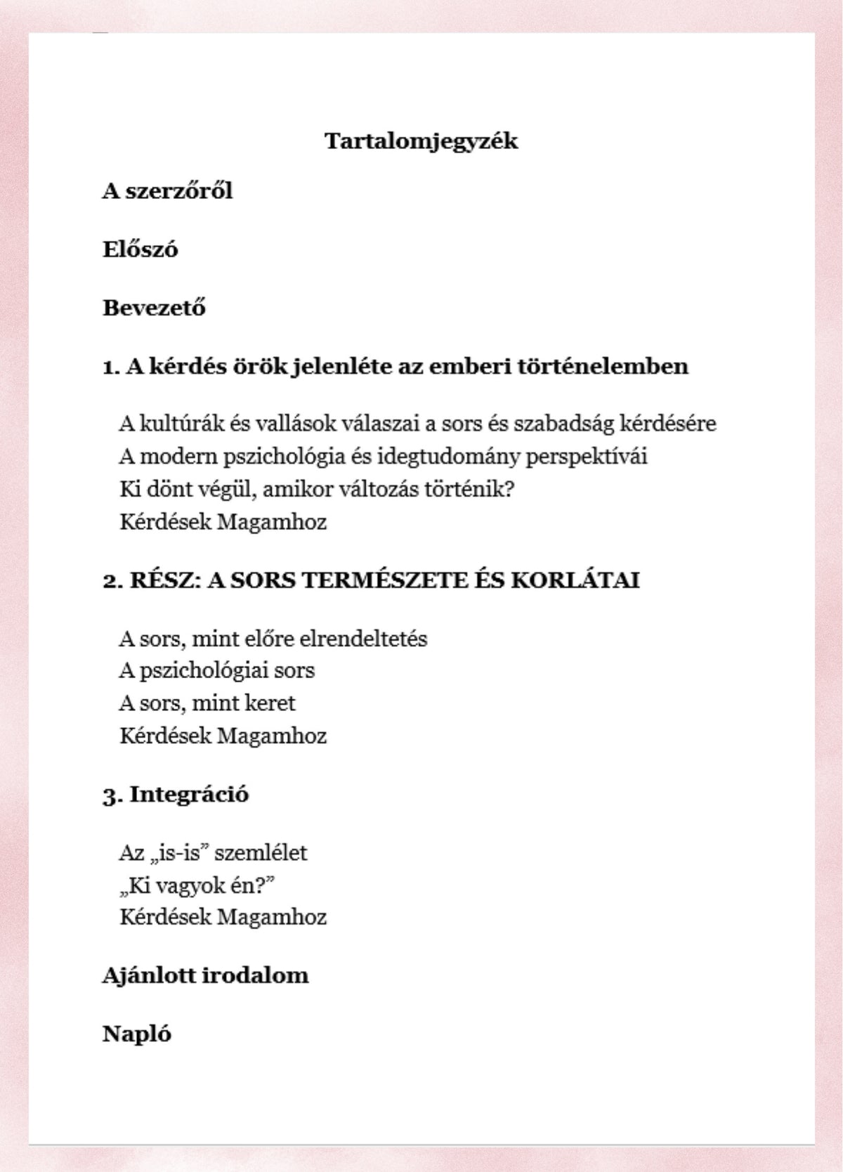 Dr. Weisz Éva: Sors vagy szabad akarat? (e-book)