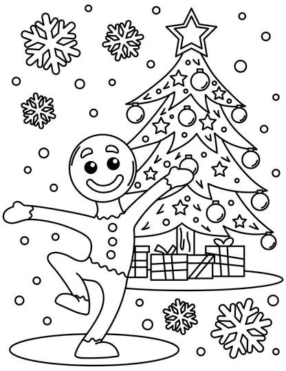 Cozy Winter - Coloring Pages for Kids
