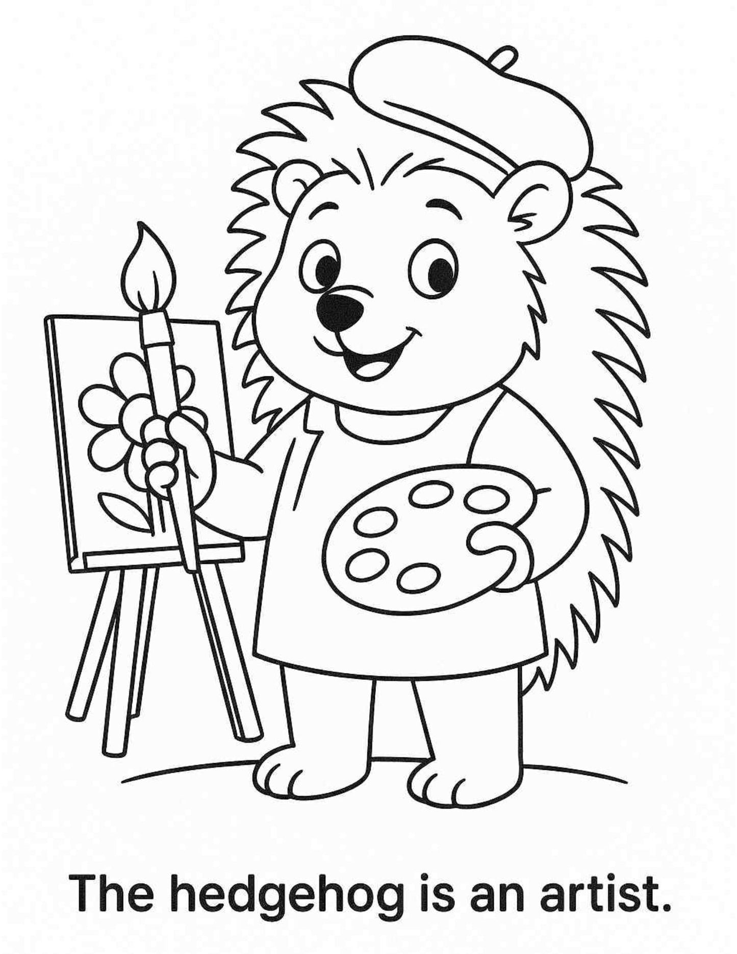 What Will I Be? - Animal Professions Coloring Pages