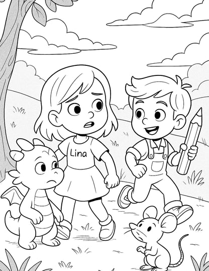 Save the Rainbow!  Through an Exciting Story, Color, Draw, Play, and Save the Colors!