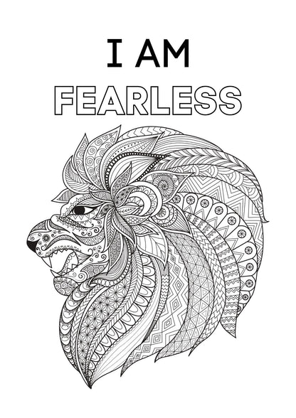 Positive Affirmations - Coloring Book