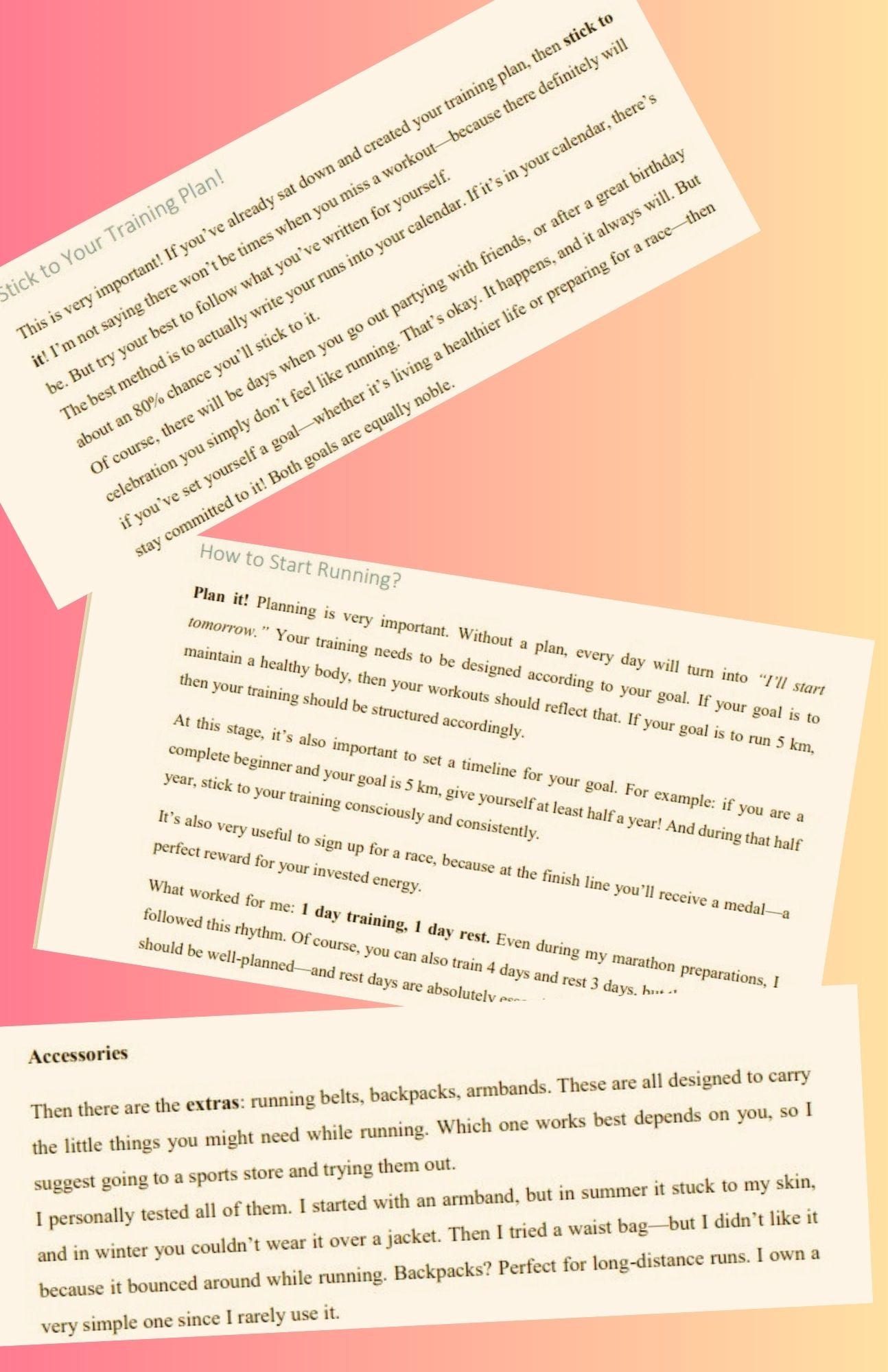 Running for Beginners: Become Your Own Running Coach