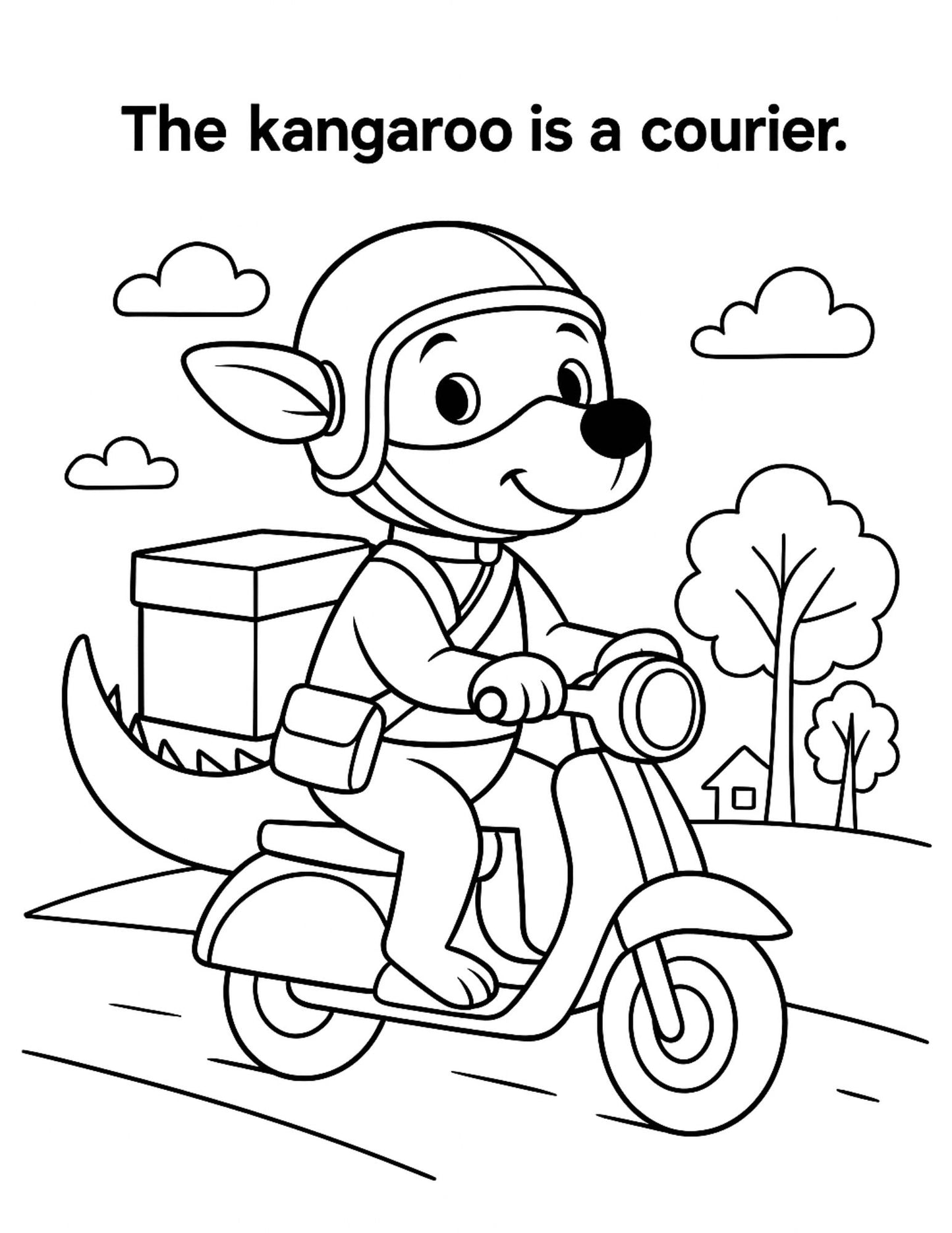 What Will I Be? - Animal Professions Coloring Pages