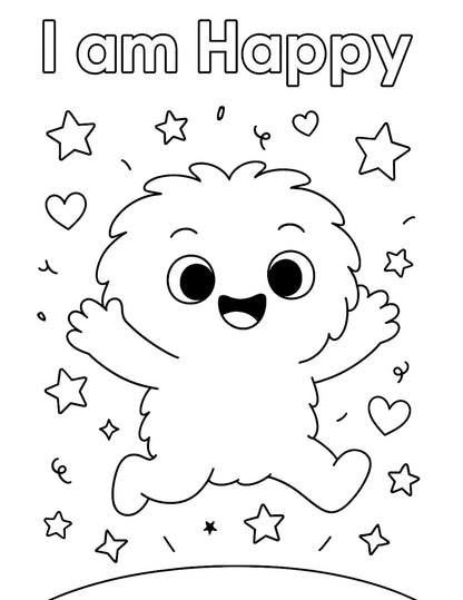 BE-YOU-tiful Me! Empowering Coloring Pages for Little Stars