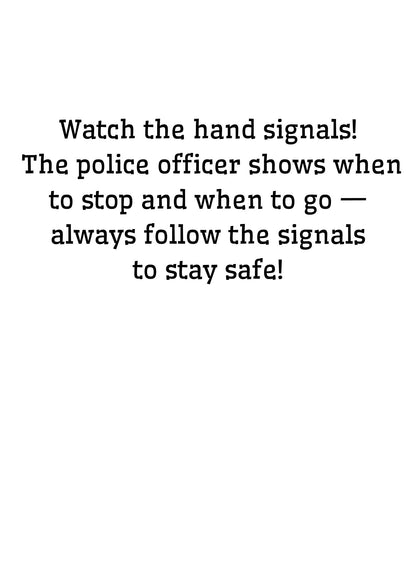 Road Safety Adventure - Coloring Pages