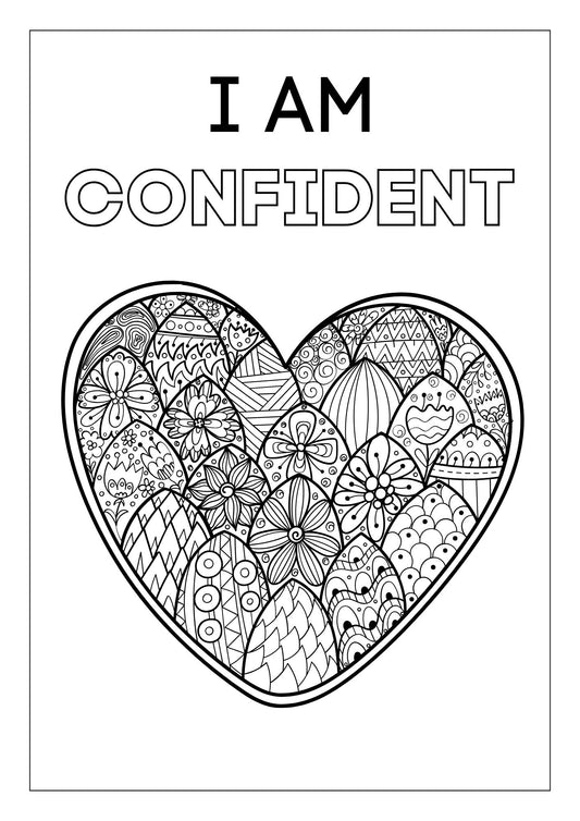 Positive Affirmations - Coloring Book