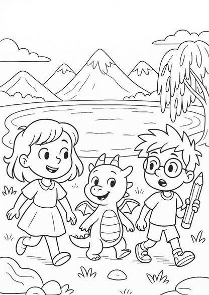 Save the Rainbow!  Through an Exciting Story, Color, Draw, Play, and Save the Colors!