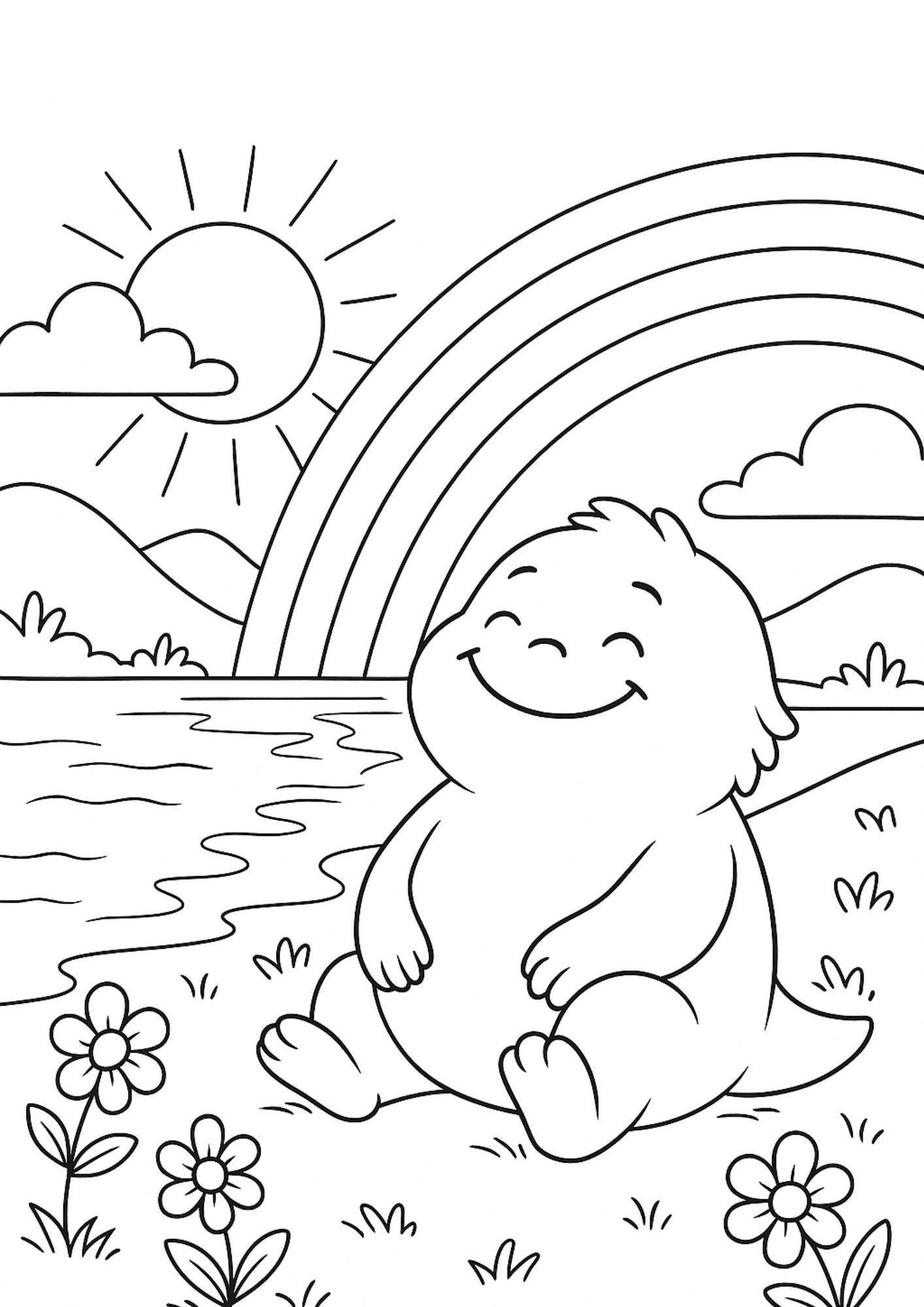 Save the Rainbow!  Through an Exciting Story, Color, Draw, Play, and Save the Colors!