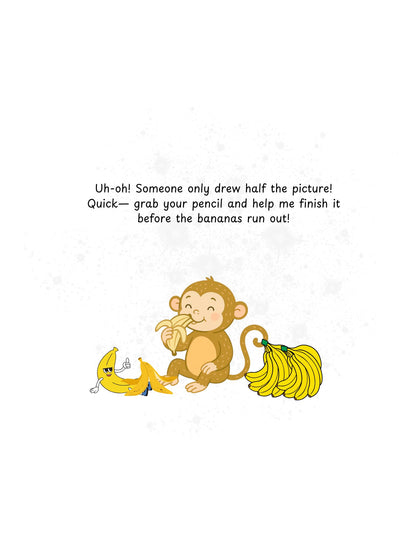 Silly Safari with Ziggy the Monkey  Printable Kids Activity Book