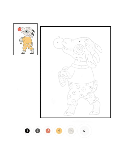 Silly Safari with Ziggy the Monkey  Printable Kids Activity Book