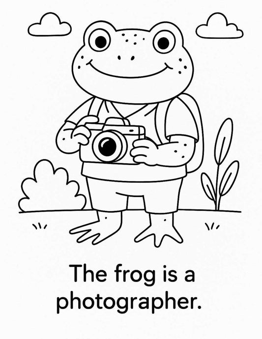 What Will I Be? - Animal Professions Coloring Pages