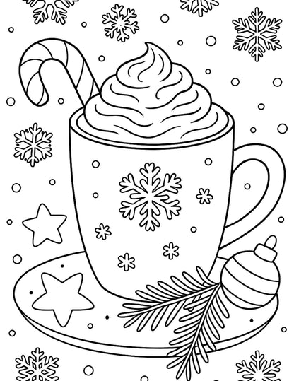 Cozy Winter - Coloring Pages for Kids