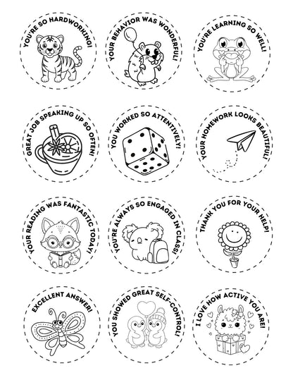 Reward Tokens for Teachers – 60 Free Printables!