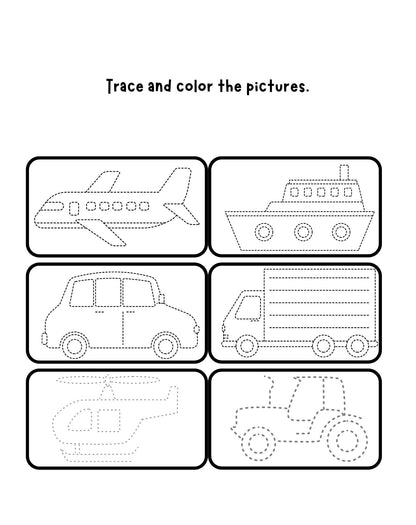 The Little Genious Challenge Book: Jumbo Activity Book for Kids Ages 4-8