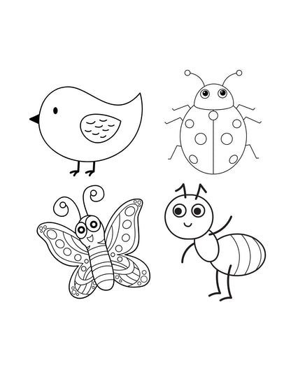 Silly Safari with Ziggy the Monkey  Printable Kids Activity Book