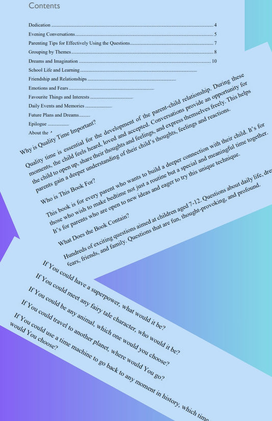 Connecting with Your Child - Questions for Meaningful Moments