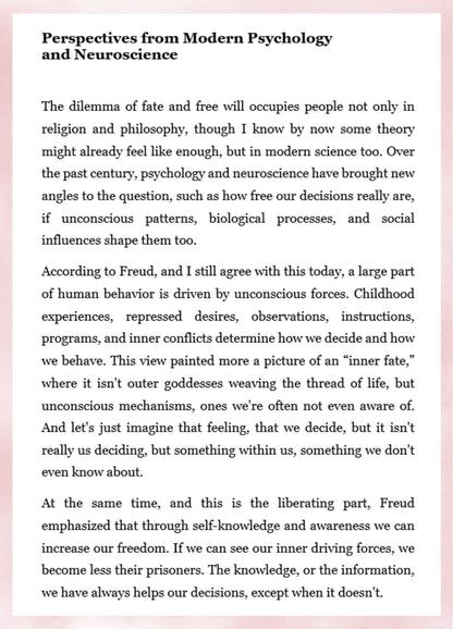 Dr. Eva Weisz: Fate or Free Will? (e-book)