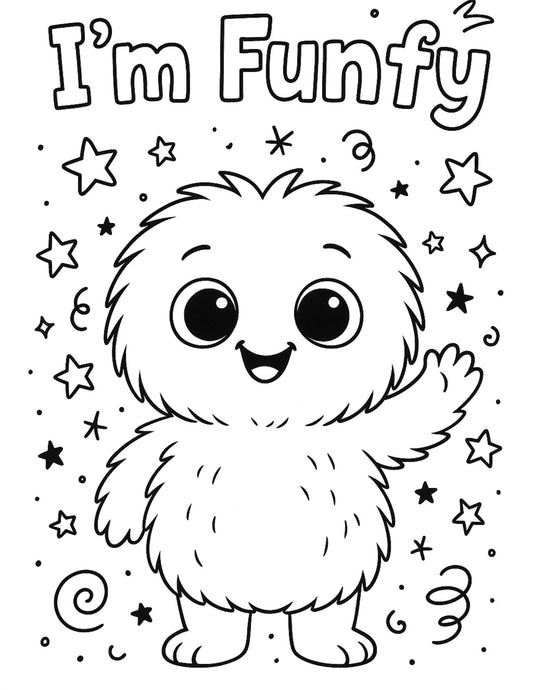 BE-YOU-tiful Me! Empowering Coloring Pages for Little Stars