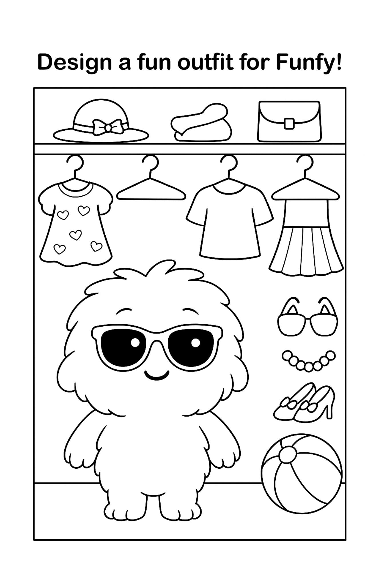 BE-YOU-tiful Me! Empowering Coloring Pages for Little Stars