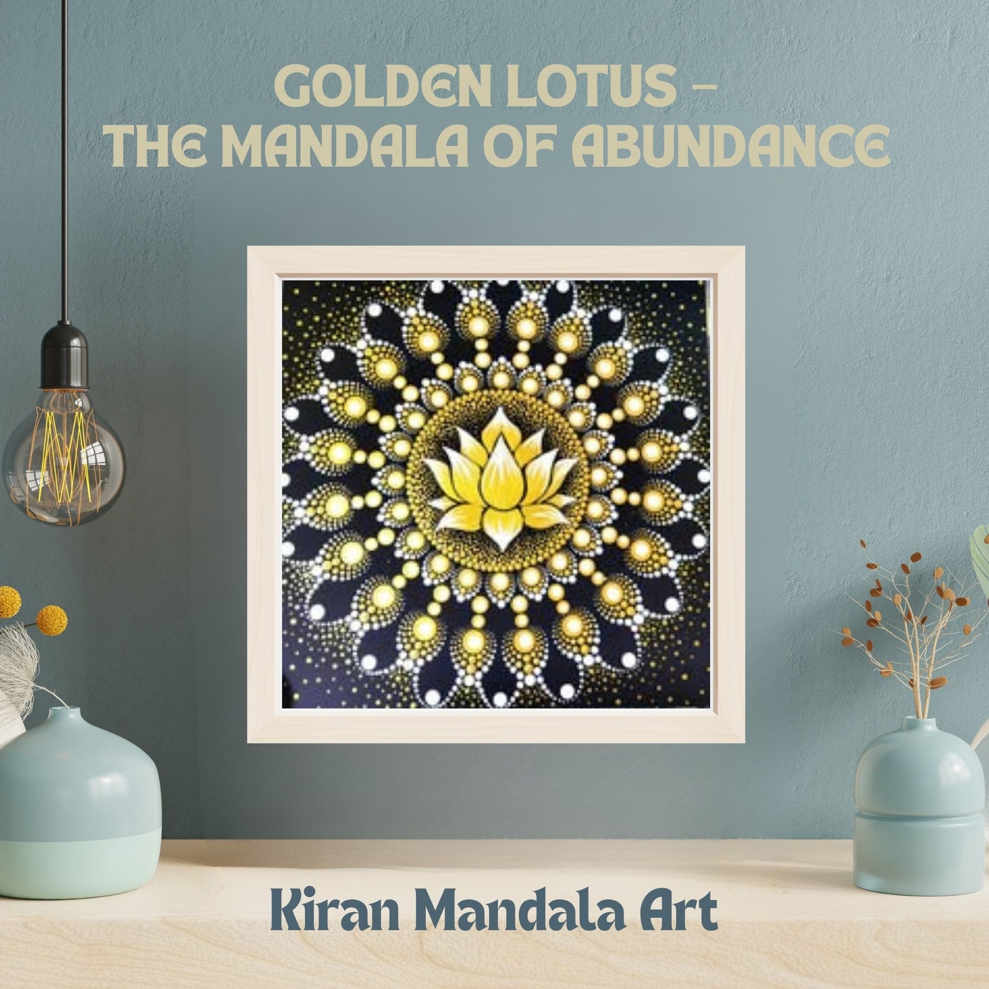 Hand-Painted Mandala_Kiran Mandala Art