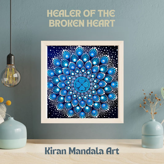 Hand-Painted Mandala