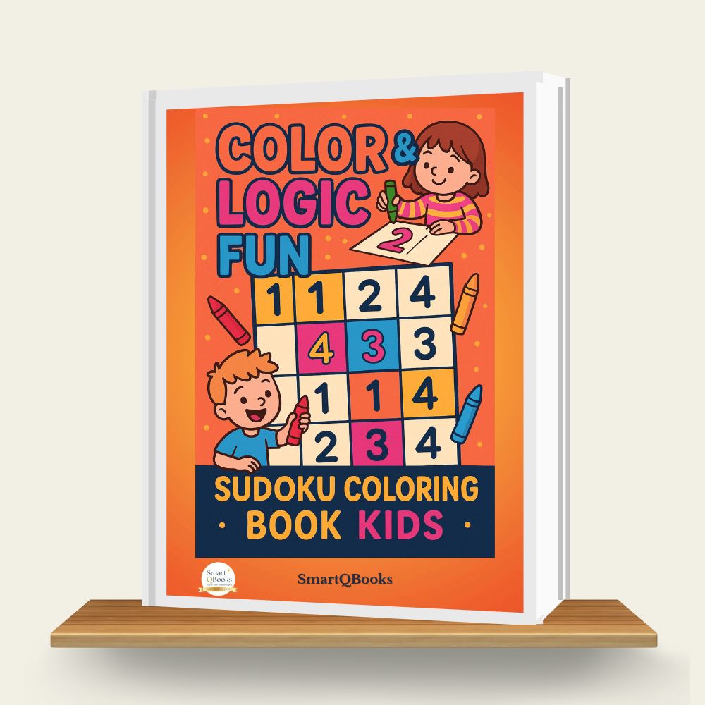 Color & Logic Fun - Printable Sudoku and Coloring Pages for Kids