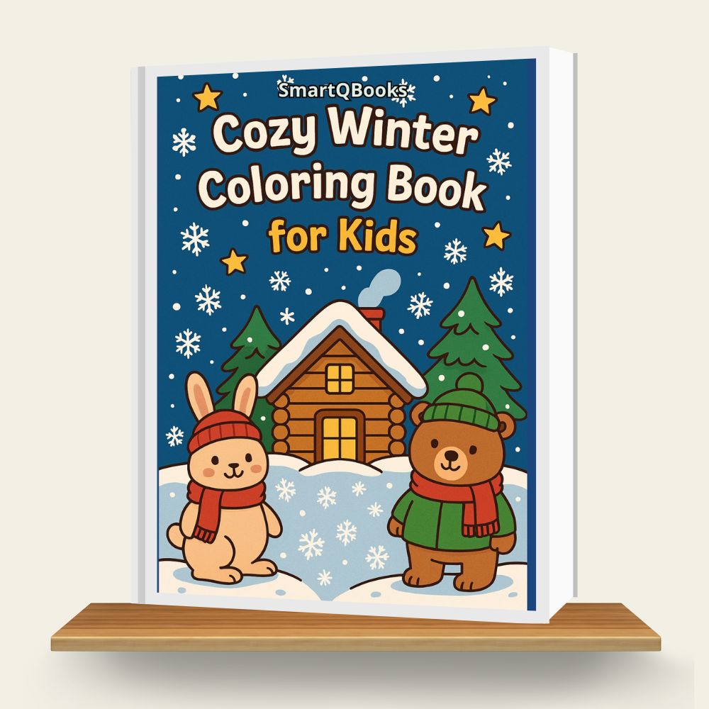 Cozy Winter - Coloring Pages for Kids