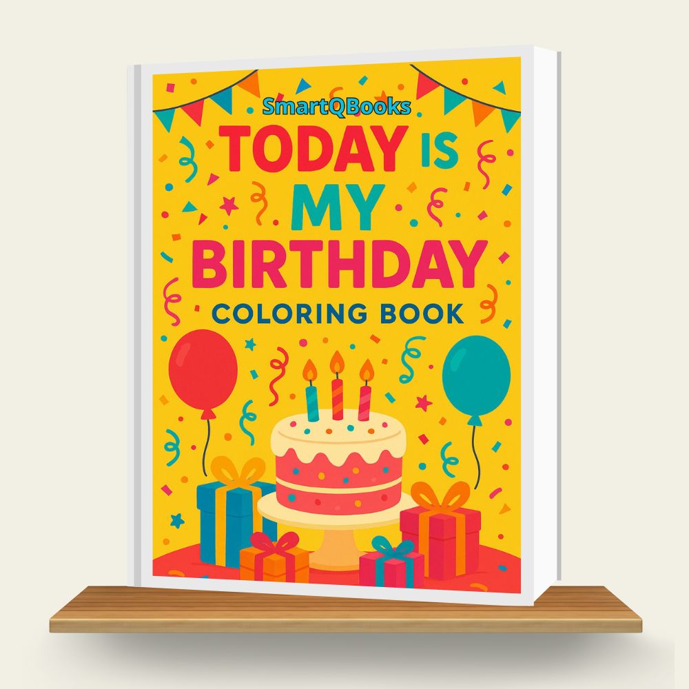 Today Is My Birthday - Printable Affirmation Coloring Pages 🎉
