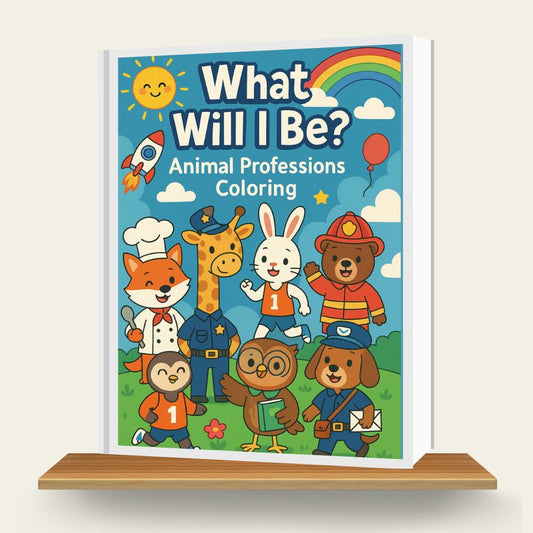 What Will I Be? - Animal Professions Coloring Pages