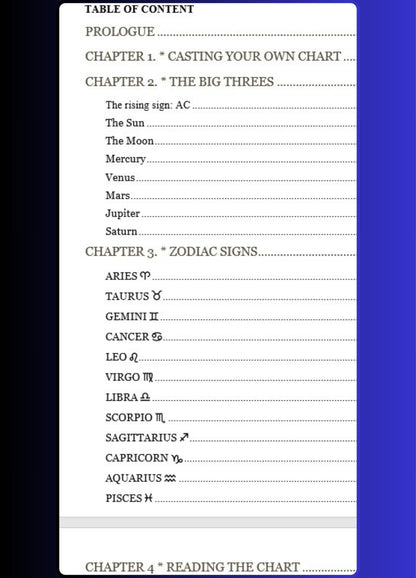 THE BEGINNER'S GUIDE TO ASTROLOGY CHART INTERPRETATION
