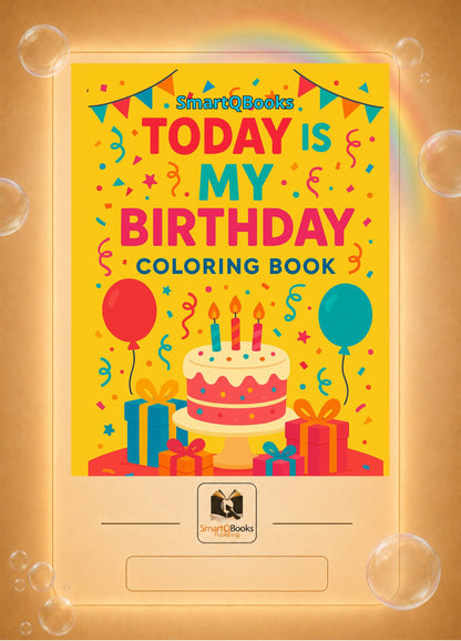Today Is My Birthday - Printable Affirmation Coloring Pages 🎉