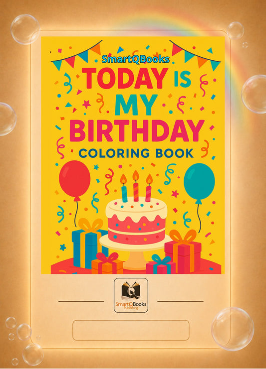 Today Is My Birthday - Printable Affirmation Coloring Pages 🎉