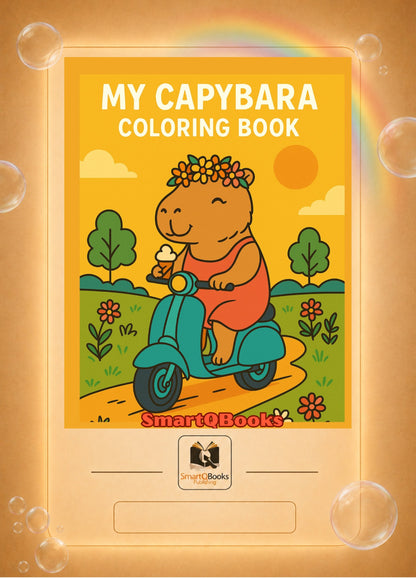 My Capybara - Coloring Pages