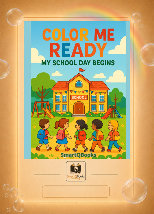 Color Me Ready - My School Day Begins - Printable Coloring Pages