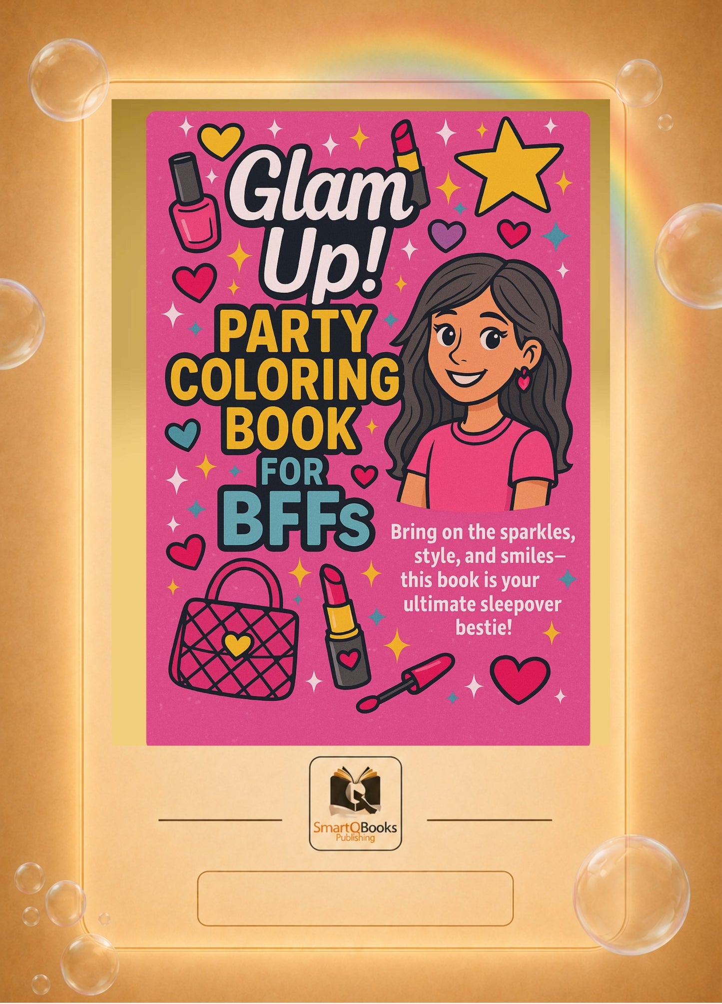 Glam Up! Party Coloring Book for BFFs!