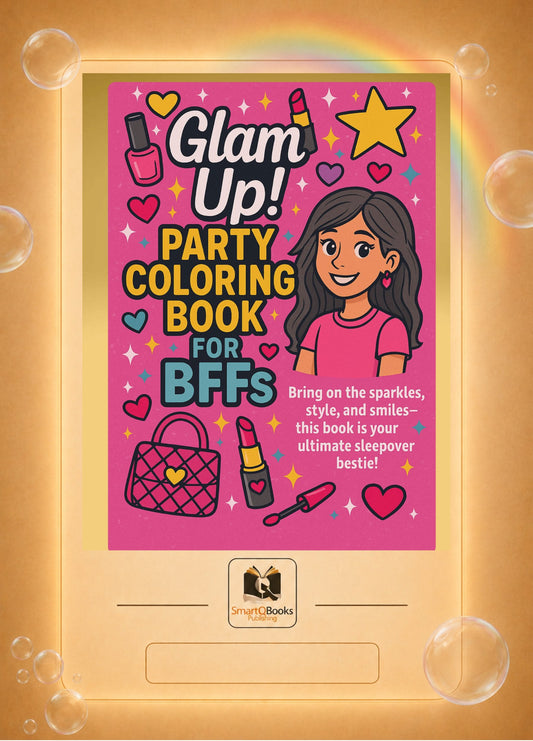 Glam Up! Party Coloring Book for BFFs!